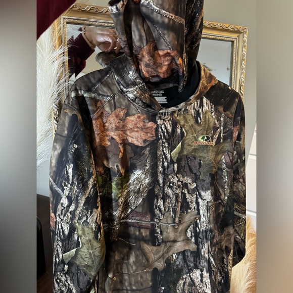 Mossy Oak Country DNA Performance Hoodie Fleece Lined w/ Neck Gaiter - Large - Picture 9 of 12